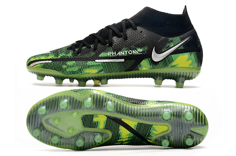 Nike Phantom GT2 Elite DF FG - Black/Green