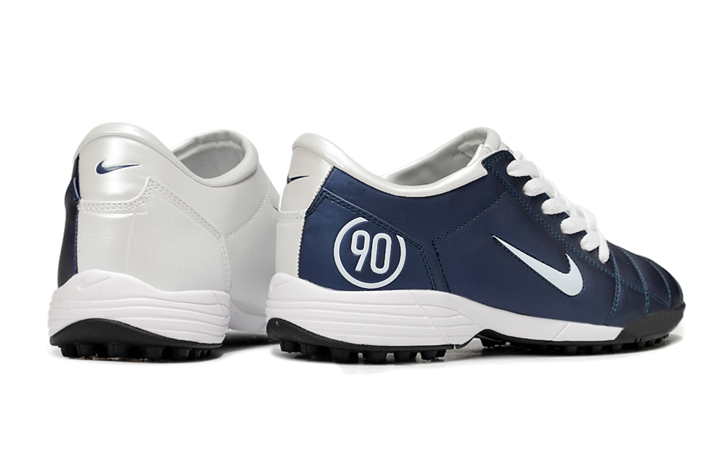 Nike Total 90 III T90 TF Turf Soccer Cleats - White/Blue