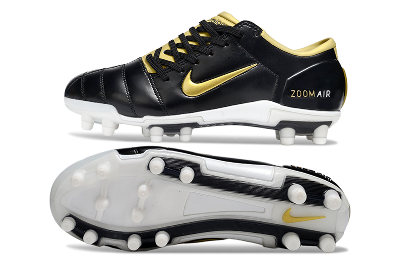 Nike Total 90 III T90 FG - FIRM GROUND Cleats - GOLD/BLACK