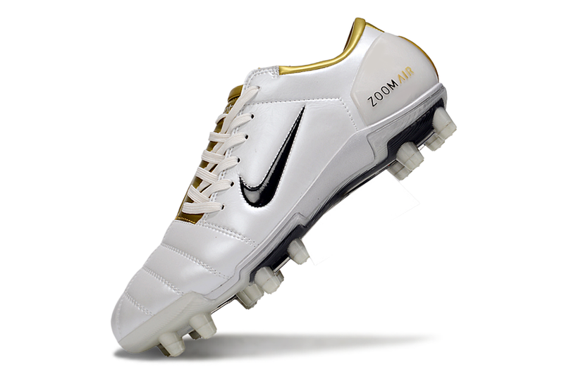 Nike Total 90 III T90 FG - FIRM GROUND Cleats - GOLD/WHITE