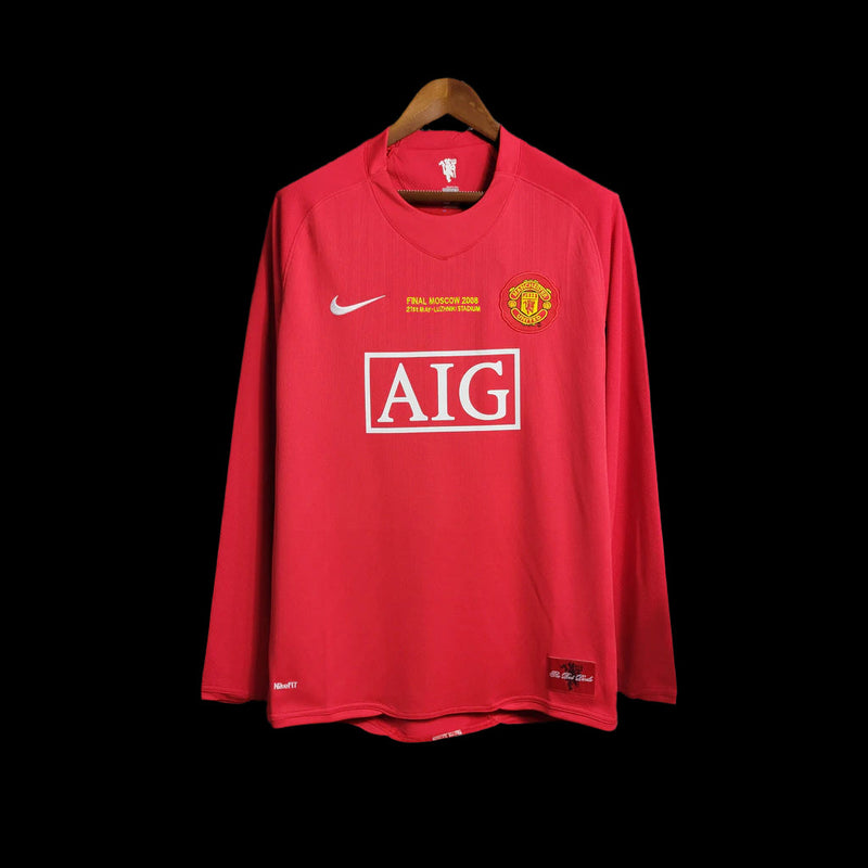 Cristiano Ronaldo 7 RETRO Manchester United 07/08 LONG SLEEVE