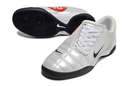 Total 90 'WHITE/RED' 2025 - INDOOR SOCCER CLEATS