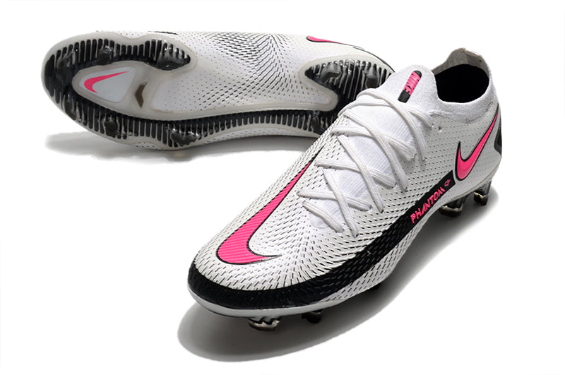 Nike Phantom GT Elite FG - White/pink