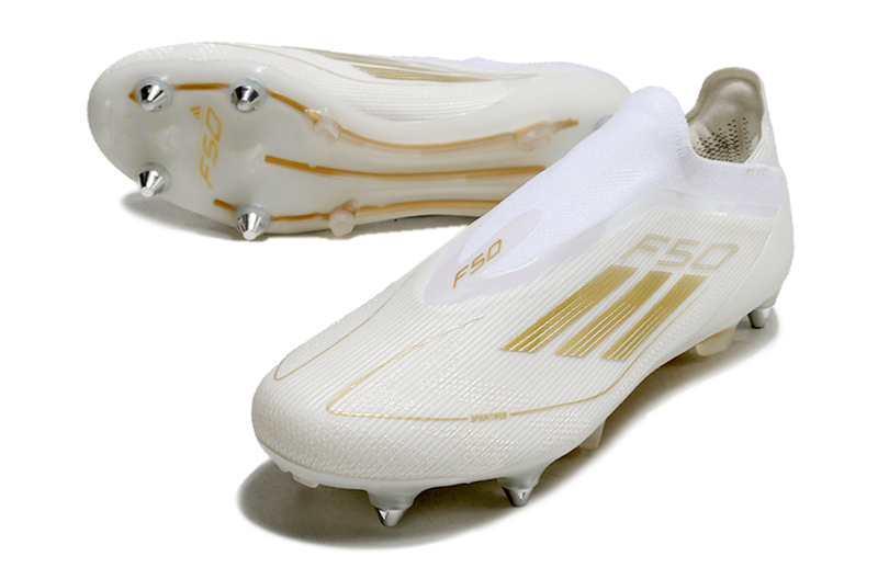 ADIDAS F50 elite SG -Soft ground Cleats - Laceless