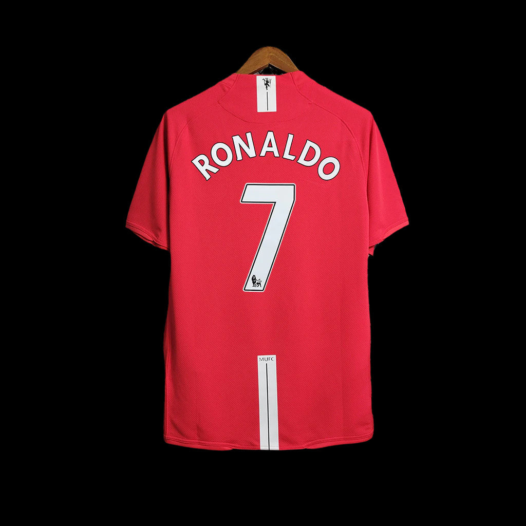 Cristiano Ronaldo 7 Retro Manchester United 07/08 -Fan Version