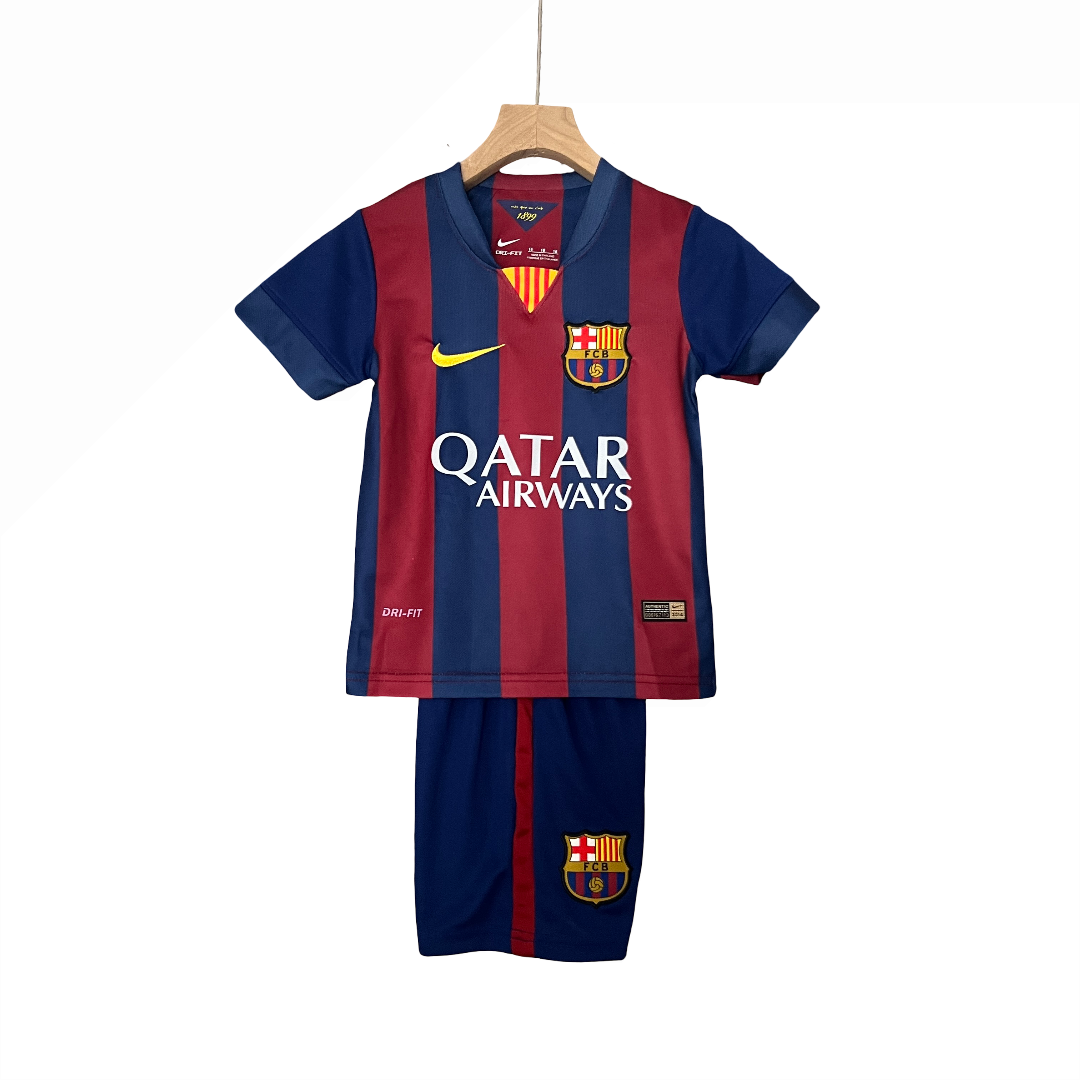 Conjunto Infantil Retrô - Barcelona 14/15 I de Local