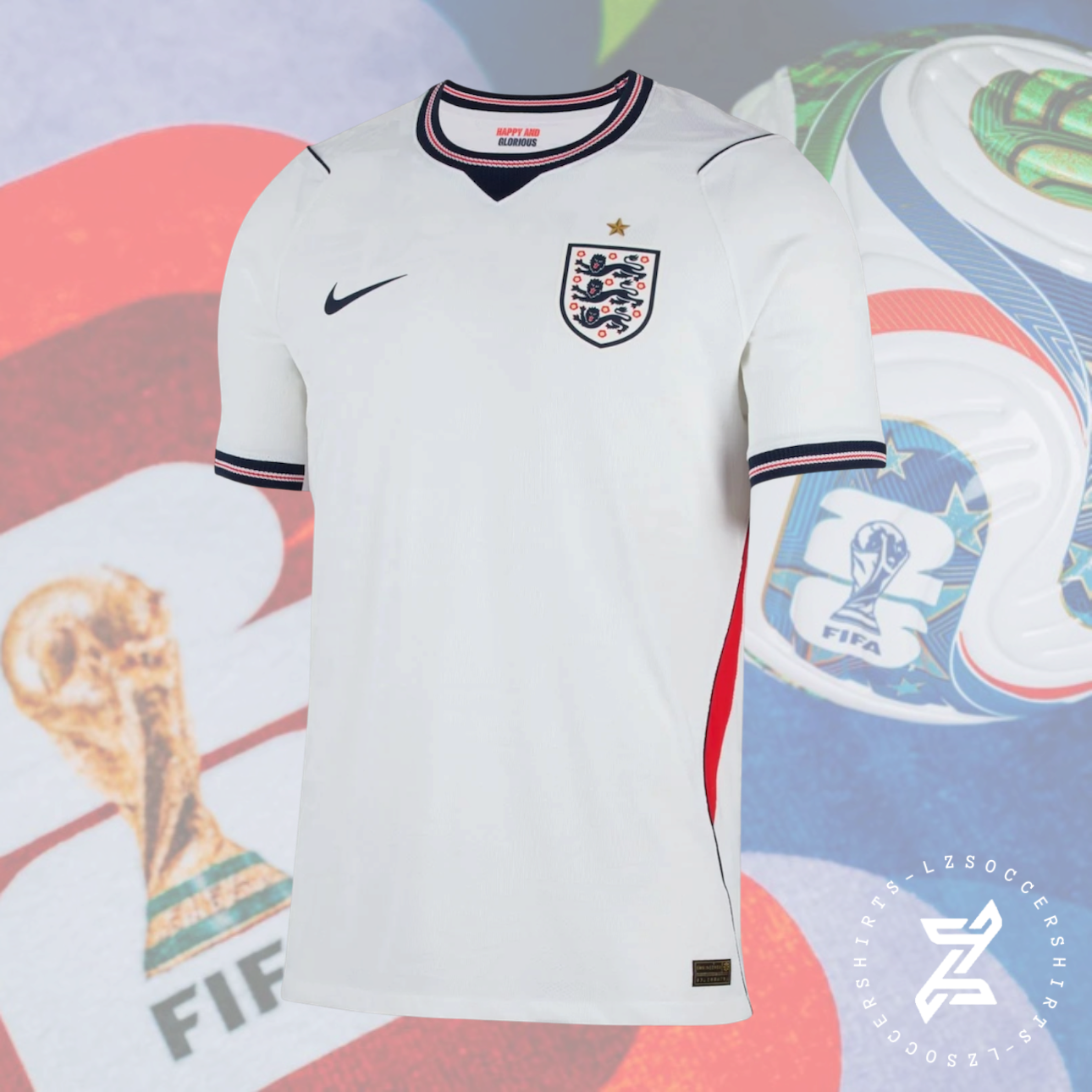 England 26/27 Home Fan Version - World Cup