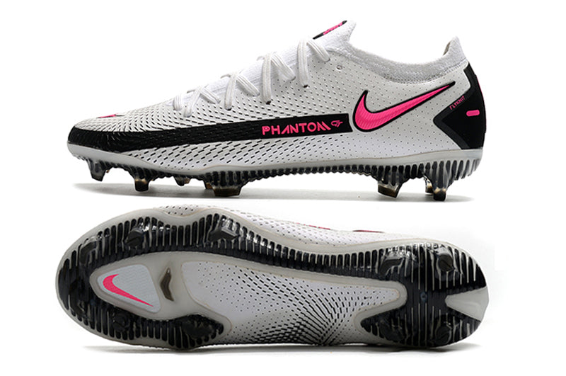 Nike Phantom GT Elite FG - White/pink
