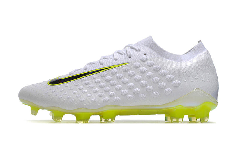 Nike Phantom Ultra Venom FG Just Do It Pack Soccer Cleats - White/Volt