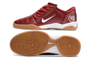Total 90 'RED/WHITE' 2025 - INDOOR SOCCER CLEATS