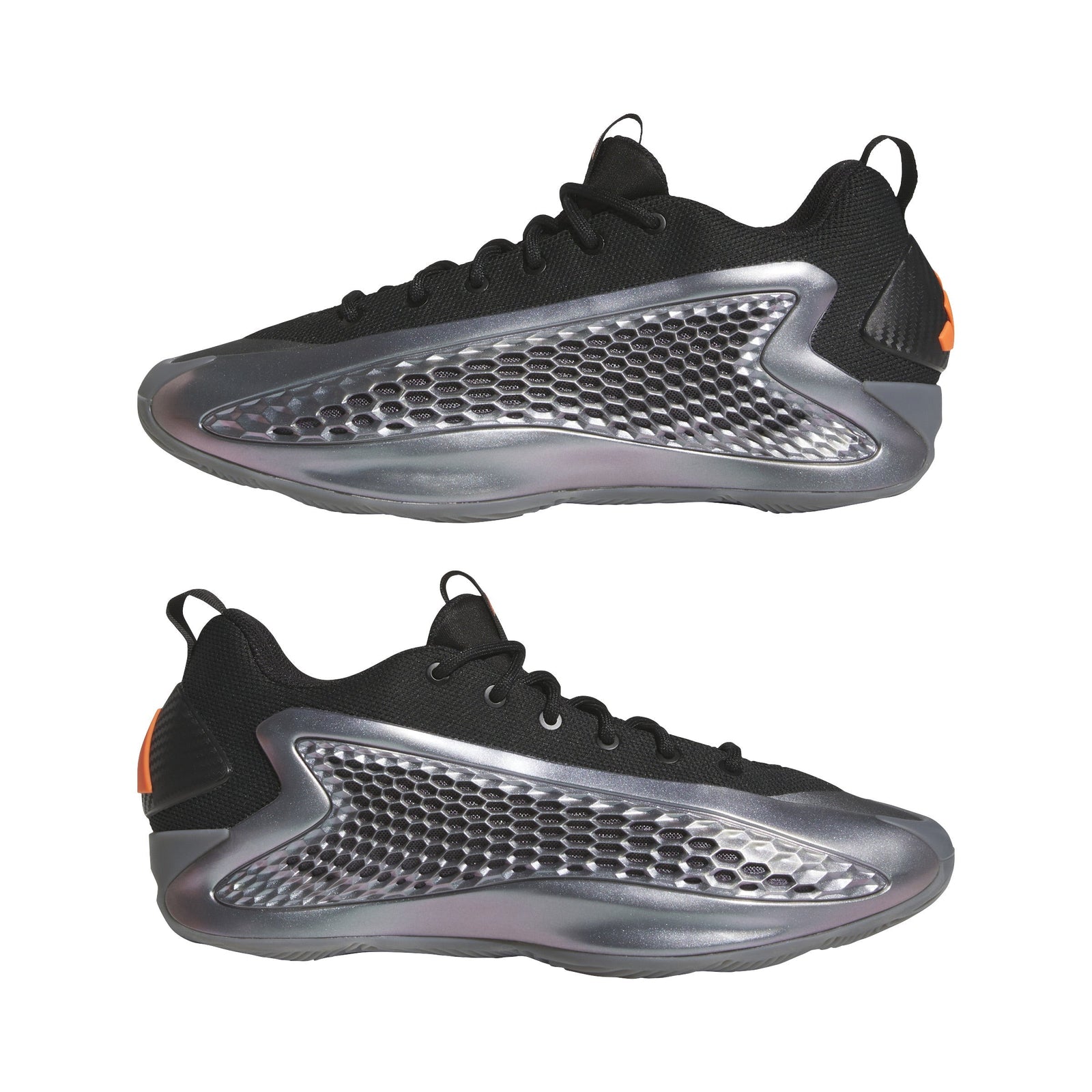 ADIDAS A.E. 1 Low Iron Metallic /Core Black/Solar Orange JQ8898