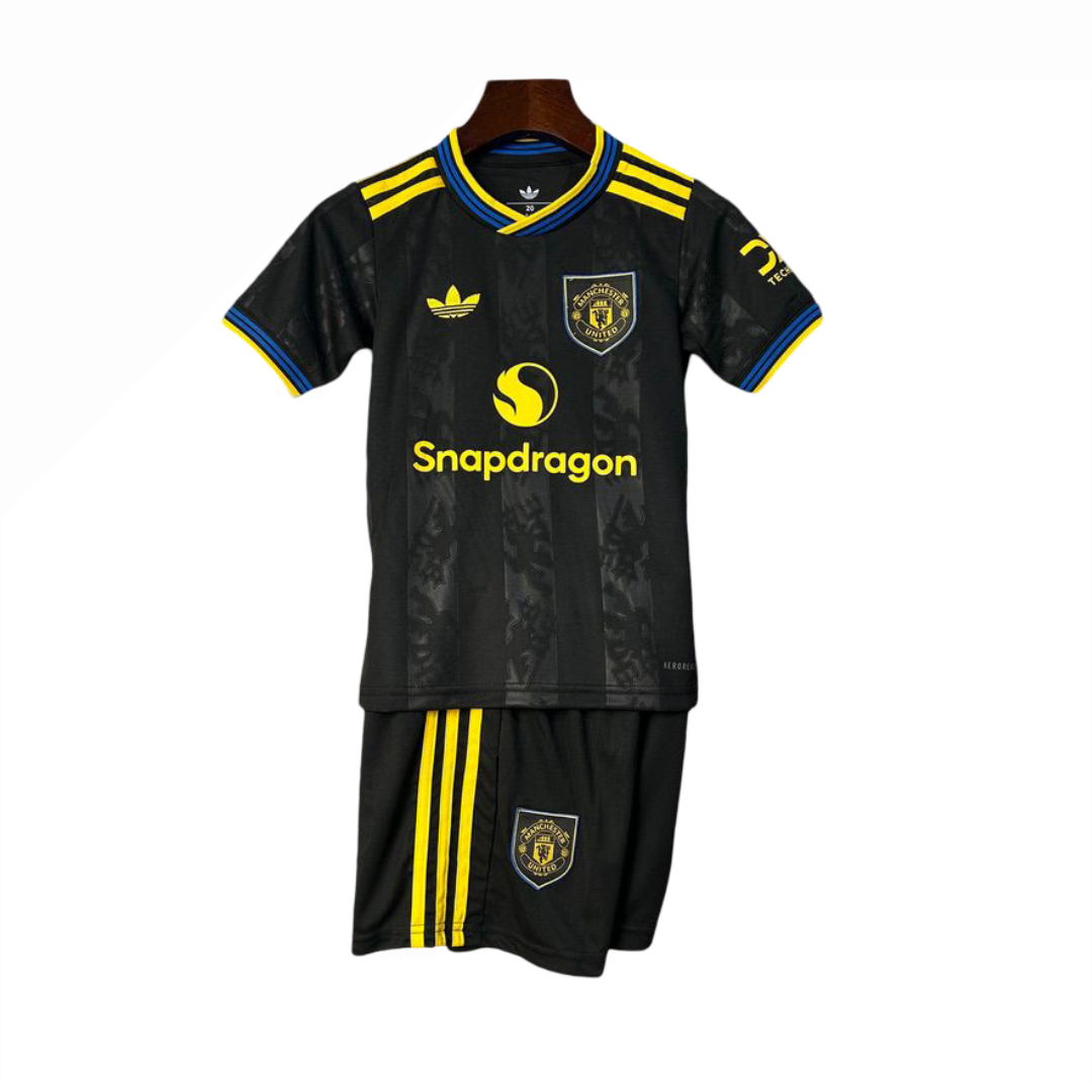 Conjunto Infantil - Manchester United 25/26 II Visitante