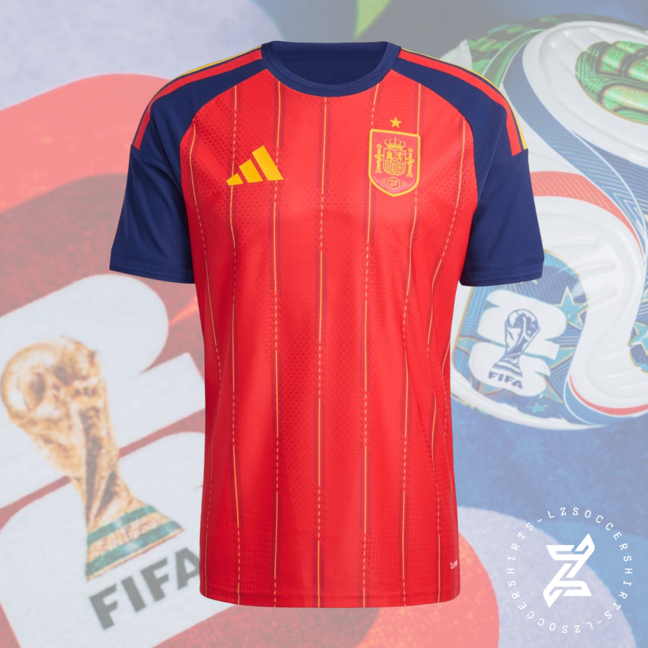 Spain 26/27 Home Fan Version - World Cup