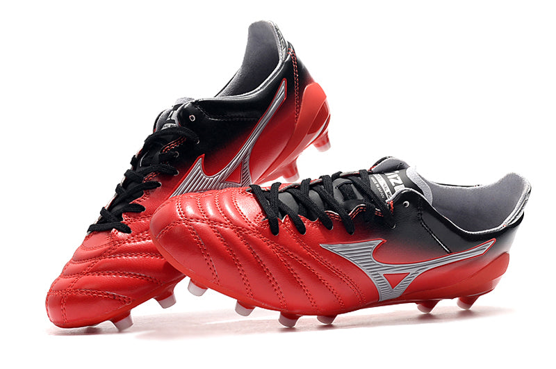 Mizuno Morelia Neo II Made in Japan FG- BLACK/RED