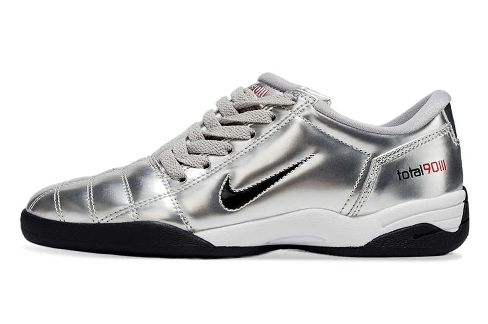 Total 90 'Metallic Silver Red' 2025 - INDOOR SOCCER CLEATS