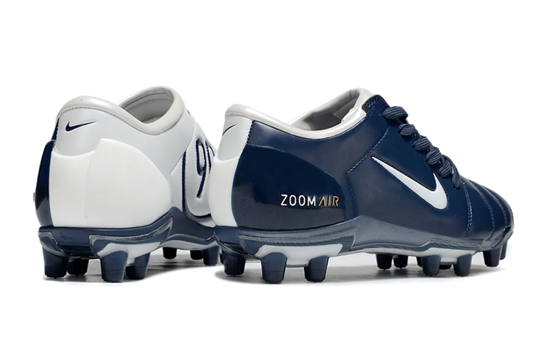 Nike Total 90 III T90 FG - FIRM GROUND Cleats - BLUE/WHITE