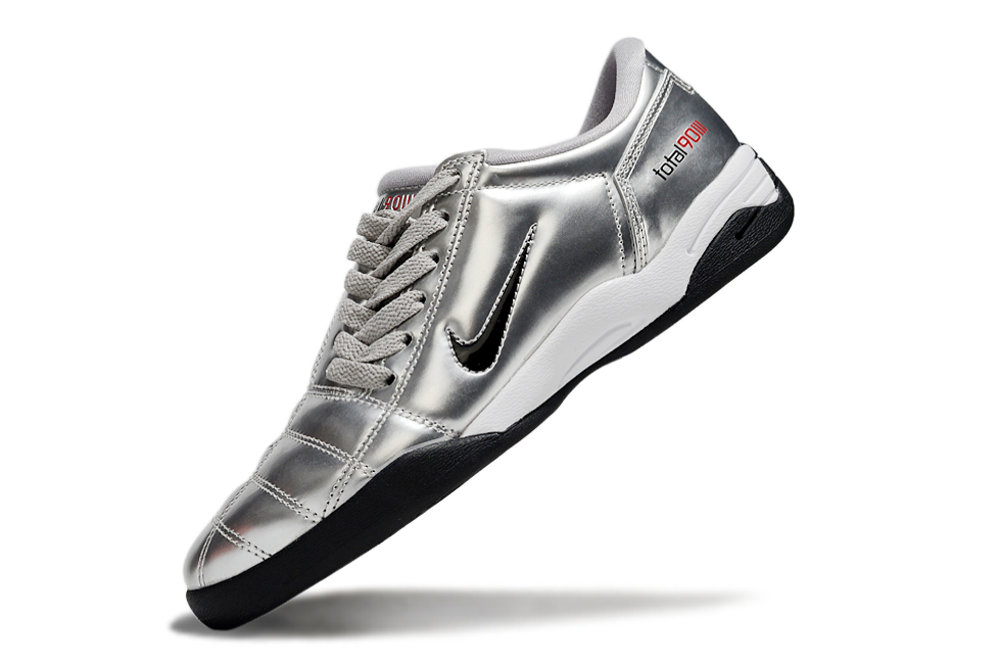 Total 90 'Metallic Silver Red' 2025 - INDOOR SOCCER CLEATS