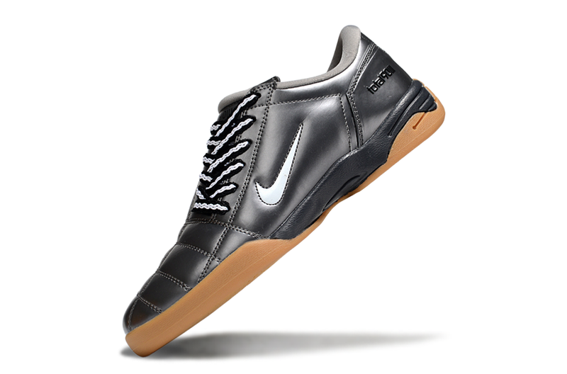 Total 90 'BLACK METALIC/BROWN' 2025 - INDOOR SOCCER CLEATS