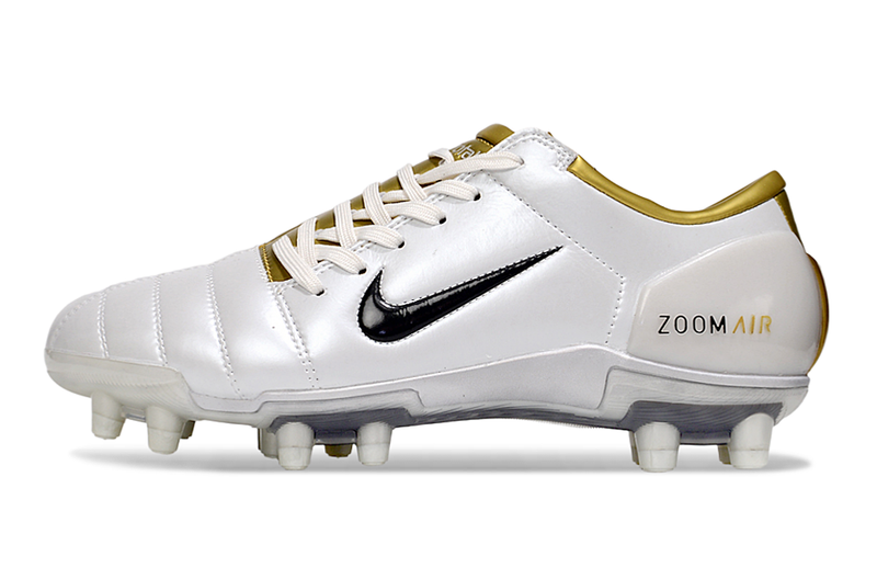 Nike Total 90 III T90 FG - FIRM GROUND Cleats - GOLD/WHITE
