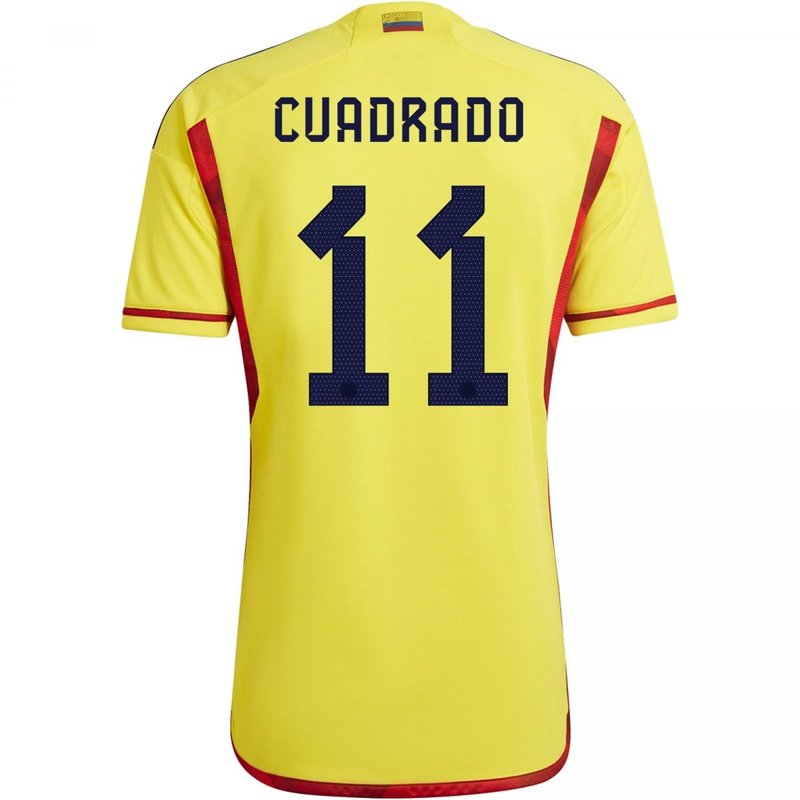 Juan Cuadrado Colombia 22/23 I Home Jersey - Fan Version