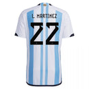 Lautaro Mart��nez Argentina 22/23 I Home Jersey - Player Version