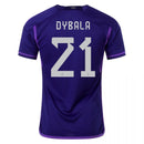 Paulo Dybala Argentina 22/23 II Away Jersey - Fan Version