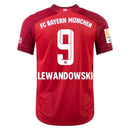 Robert Lewandowski Bayern Munich 21/22 I Home Jersey - Player Version